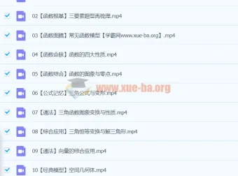 2024高三高考数学一轮复习：贾帅S班暑假班课程