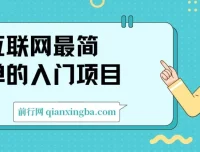 互联网入门级变现项目：简单操作，变现与积攒私域两不误