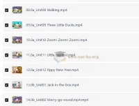 清华幼儿英语启蒙动画48集全