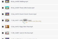 清华幼儿英语启蒙动画48集全