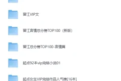 《全网VIP小说排行榜Top100》必读热门网文书单大合集