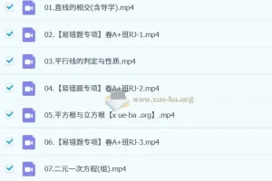 2024 – 2025初一数学赵岩A+全季课程