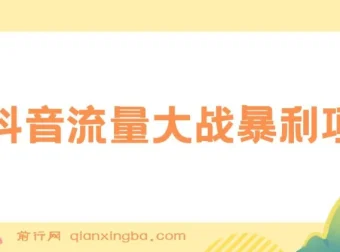 抖音流量大战暴利项目：掌握投流技巧，实现订单爆单
