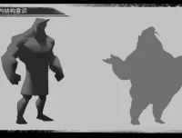 欧美风游戏角色设计：概念与风格化变形PS教程