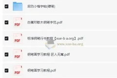 名家钢笔硬笔字帖推荐：助力初中生练字