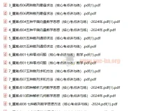 2024高考数学一轮复习：15个重难点核心考点讲与练