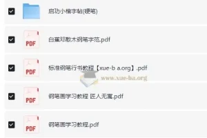 名家钢笔硬笔字帖推荐：助力初中生练字