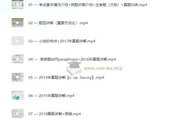 玛丽老师大学英语专业四级专四阅读课程