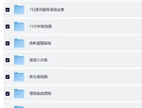 《瑜伽课程合集（七大系列）》