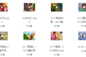 500节英语听力慢速跟读视频资源