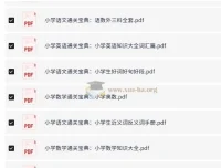 《小学通关宝典》语数外三科全套电子版