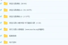 李洁英语儿歌教学与磨耳朵课程