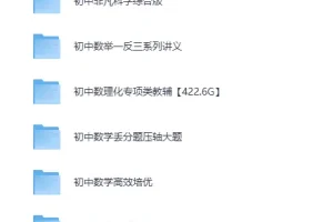 《初中数理化专项类教辅合集：奥林匹克小丛书初中卷，适合各层次学生》