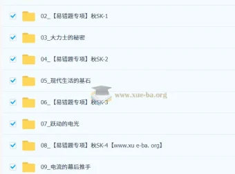 初中物理王磊初三物理秋上自然科学自主学习课程