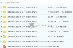 2025高三物理秒杀技巧胶囊课