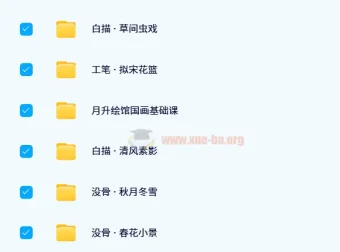 11套月升绘馆绘画课程合集