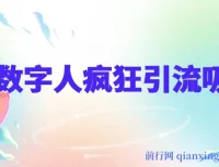 AI数字人引流创业粉课程，简单高效日引300+