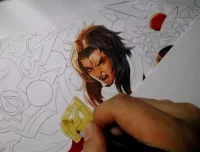 马克笔动漫绘画全技法：42集教程从入门到高能厚涂