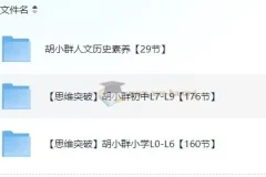 胡小群中小学数学思维课程（1 – 9 年级）