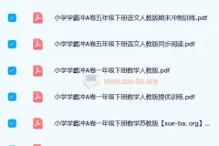 2024年春季小学学霸冲A卷