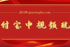 支付宝中视频玩法：影视起号，有播放量即可获收益