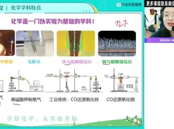 2024初三化学A+班秋季课程 – 杨雯智