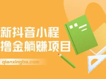 抖音小程序撸金躺赚项目：一部手机半小时，单作品变现1300+