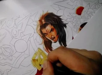 马克笔动漫绘画全技法：42集教程从入门到高能厚涂