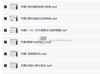 朱韬 30 天搞定初中数学课程