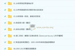 颉斌斌考研英语全程班