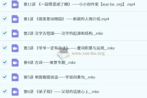 【2023秋上幼升一】一年级小学语文A+课程 – 苏哲