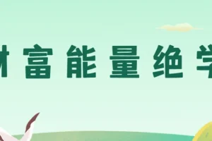 《财富能量绝学》课程