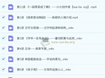 【2023秋上幼升一】一年级小学语文A+课程 – 苏哲