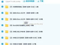 加拿大Bob英语口语全集（口语宝典）