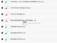 选科报志愿核心资源合集：报志愿不求人