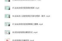 实体店抖音获客实战课：拍出能卖货的短视频