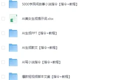 《美女AI生成提示词及多领域AI指令合集》