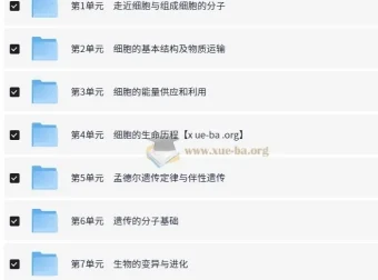 2026高考生物优化设计一轮复习资料