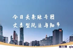 今日头条账号图文玩法与细节实战培训课