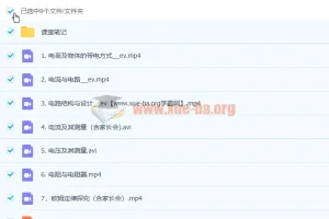 王玉峰初三物理尖端班课程（含2020暑7讲及笔记）