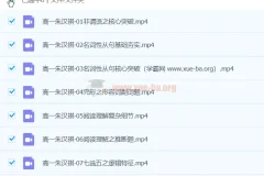 朱汉琪高一英语精讲春季班