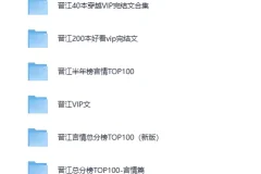 各大网站VIP完结小说前100名合集