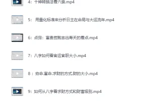 《刁吉祥八字初中高级课程：易经风水深度研习》