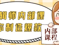 IP剪辑师内部课：教你制造爆款