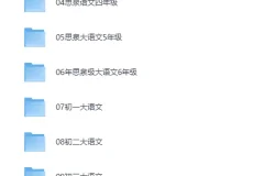 《乐乐思泉大语文全套课程》