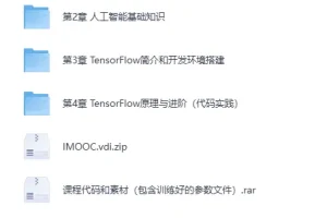 《基于Python的TensorFlow应用实践课程》