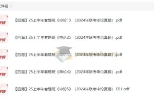 花生十三飞扬2025上半年公考笔试套题冲刺班