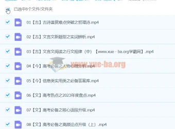 高三高考语文马一鸣寒假班