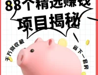 88个精选赚钱项目大揭秘