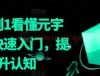 从0到1看懂元宇宙：快速入门，提升认知